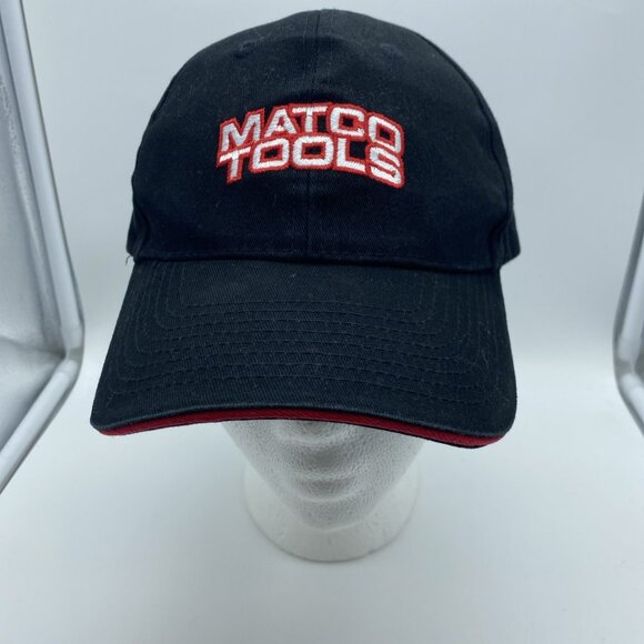 Matco Tools Black Baseball Cap Hat Hook & Loop - Picture 1 of 10